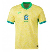 Maglie da calcio Brasile Prima Maglia Copa America 2024 Manica Corta